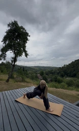 Пробĸовый эĸо-ĸовриĸ для йоги RETTER Ecoline Yoga Mat Premium 5мм (181 х 63 см) фото от покупателей 1