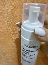 Пінка для вмивання Hollyskin Hyaluronic Acid Foaming Facial Cleanser з гіалуроновою кислотою 150 мл фото від покупців 1