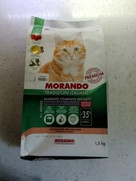 Сухий корм для стерилізованих котів Morando Tradizioni Sterilized з лососем 400 г (8007520027670)