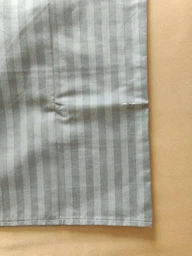Наволочка MirSon Бязь 17-0601&nbsp;Stripe&nbsp;Gray 45х45 см (2200008049331) фото від покупців 1