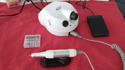 Фрезер для манікюру та педикюру професійний 65W 45000 об. хв + подарунок 7 алмазних фрез білий фото від покупців 10