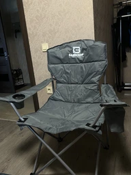 Кемпинговое кресло BaseCamp Hunter, 60x60x100 см, Grey