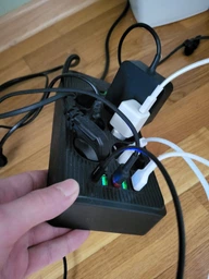 Сетевой фильтр-удлинитель Power Strip 2500 Вт, 6 розеток, 4 USB-порта, 1 порт PD, черный фото от покупателей 5