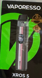 POD система Vaporesso Xros 5 Kit 1500 mAh (Багаторазова електронна сигарета) Carbon Stripe