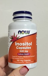 Инозитол, Inositol, Now Foods, 500 мг, 100 капсул (357245)