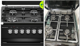 Плита газовая Grunhelm G4F56124B (BP133508)