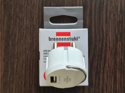 Адаптер USB Brennenstuhl для розетки 5 В 2.4 А (1508110) фото от покупателей 2