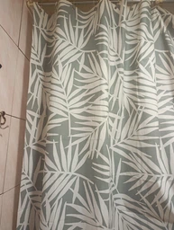 Штора для ванної кімнати PALM з кільцями 12 шт 180x180 PEVA
