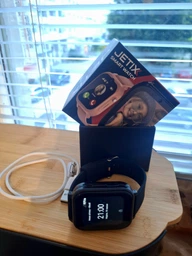 Умные детские GPS часы-телефон JETIX DF100 Pro Kids с виброзвонком, 4G видеозвонком и фонариком (Blue) фото от покупателей 1