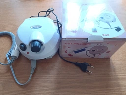 Фрезер для манікюру та педикюру професійний 65W 45000 об. хв + подарунок 7 алмазних фрез білий фото від покупців 6