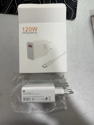 Зарядний пристрій для Xiaomi 120W Turbo USB-A HyperCharge 120W Швидка зарядка QC/PD Блок живлення USB-A мережевий зарядний пристрій HyperCharge 120W Type-A EU