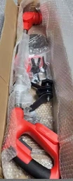 Акумуляторна газонокосарка 48 В з колесами Тример для газону трави з комплектом ножів та диском, 2 акумулятори 14 насадок фото від покупців 5