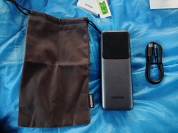 Павербанк Ugreen PB726 20000 mAh 165W 2xUSB-C + USB-A встроенный кабель PD 100W Темно-серый (55987B) фото от покупателей 2