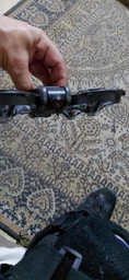 Дрон S156 з HD-камерою та пультом 4.5″ з екраном, подвійна камера, обхід перешкод 4 сторони, безщітковий мотор YouWe черный 2100121