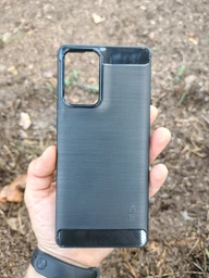 Силиконовый (TPU) чехол MOFI Carbon Fiber для Motorola Edge 50 Fusion - Black фото от покупателей 2