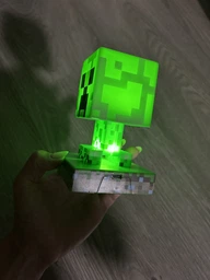 Светильник майнкрафт детский ночник в стиле Minecraft фото от покупателей 1