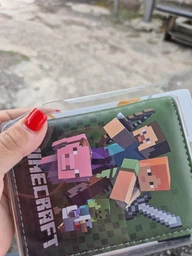 Кошелек детский крипер Minecraft Майнкрафт для мальчика зелёный (AN)34163 фото от покупателей 3