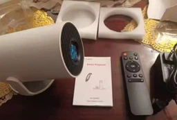 Проектор для фильмов портативный LED для домашнего кинотеатра с Wi-Fi HDMI USB зеркалированием экрана пультом встроенным динамиком с поворотом 180° для просмотра сериалов игр компактный для дома квартиры отдыха фото от покупателей 17