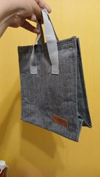 Термосумка для їжі Tasty Bag, ізотермічна сумка для ланчбоксу на 7 л, сіра