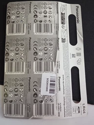 Батарейки Panasonic лужні LR44 (A76, AG13, G13A, PX76, GP76A, RW82) блістер 6 шт. (LR-44EL/6B) фото від покупців 1