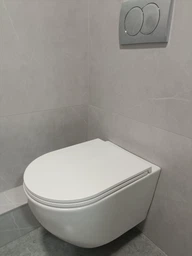 Інсталяція для унітазу Geberit Duofix 458.133.21.3 с панеллю змиву Delta01 хром глянцевий + унітаз підвісний Devit Aero Rimless 3810830 Vortex Flush з сидінням Soft Close дюропласт
