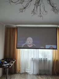 ATRIA настенный с механизмом возврата ECO-серия 100" (4:3) 203 х 153 см (MWM-NTSC-100D) фото от покупателей 1