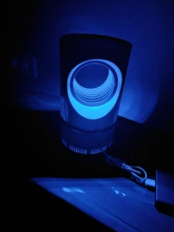 Пастка для комарів мурашок електрична USB лампа знищувач відлякувач Mosquito Killer Lamp білий