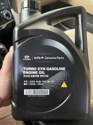 Моторное масло Mobis Hyundai KIA Turbo SYN Gasoline 4л фото от покупателей 3