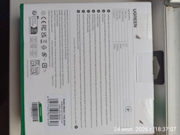 Патч-корд UGREEN NW102 RJ-45 Cat6 U/UTP 1Gbps 20m Black (20166) фото от покупателей 1