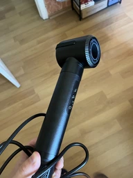 Стайлер фен щітка мультистайлер для укладки волосся завивки випрямлення професійний 7 в 1 1400 вт чорний фото от покупателей 1