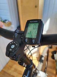 Багатофункціональний велокомп'ютер спідометр Bicycle Сomputer 668 чорний фото от покупателей 1