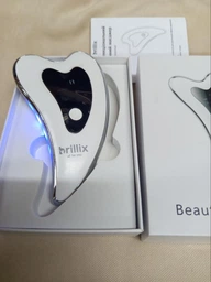 Мікрострумовий масажер для обличчя підборіддя і тіла від зморшок EMS вібромасажер Brillix PerfectSkin 3/45 Pro ліфтинг електромасажер вібро мікрострумові масажери фото від покупців 2