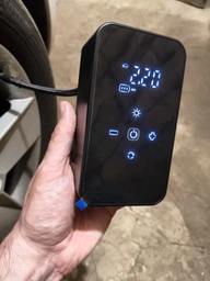 Авто компрессор беспроводной портативный 5в1 с функцией Powerbank 6000 mAh 10.3 Bar автомобильный насос для колес машины шин фото от покупателей 15