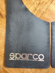 Брызговики SPARCO 360 х 220 мм, универсальные, черные, к-кт 4шт, мягкий капрон (28661) фото от покупателей 1
