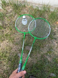 Набор ракетки для бадминтона Newt King Badminton Pro 2 ракетки волан чехол (NE-BD-209GB)