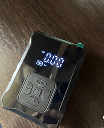 Автомобільний насос бездротовий повітряний компресор Intelligent Pump 5в1 автонасос для коліс портитивний для підкачки шин ( EAN : 16902909679 фото від покупців 2