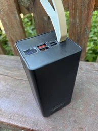 Повербанк 50000 mah 22.5W Super Fast Charge 10024 з LED дисплеєм і швидкою зарядкою PD/QC 3 порта powerbank павербанк для телефона apple айфона iphone самсунг samsung роутера планшета універсальний з ліхтариком фото от покупателей 15