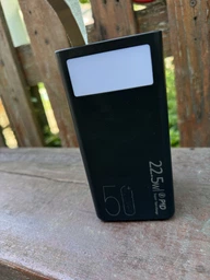 Повербанк 50000 mah 22.5W Super Fast Charge 10024 з LED дисплеєм і швидкою зарядкою PD/QC 3 порта powerbank павербанк для телефона apple айфона iphone самсунг samsung роутера планшета універсальний з ліхтариком фото от покупателей 14