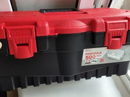 Ящик для инструментов Qbrick Regular Formula 500 Basic 462 x 258 x 211 мм Черно-красный (SKRQRF500BCZEPG001) фото от покупателей 1