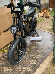 Электровелосипед OUXI Robust H9 (750 Вт; 15 А*ч; 48 В), колеса 20", черный