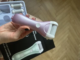 Пемза пилка для ног и пяток роликовая аккумуляторная Callus Remover 3W электрическая для шлифовки электропемза для педикюра USB розовая