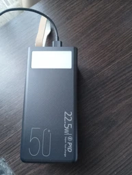 Повербанк 50000 mah 22.5W Super Fast Charge 10024 з LED дисплеєм і швидкою зарядкою PD/QC 3 порта powerbank павербанк для телефона apple айфона iphone самсунг samsung роутера планшета універсальний з ліхтариком фото от покупателей 12