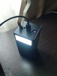 Повербанк 50000 mah 22.5W Super Fast Charge 10024 з LED дисплеєм і швидкою зарядкою PD/QC 3 порта powerbank павербанк для телефона apple айфона iphone самсунг samsung роутера планшета універсальний з ліхтариком фото от покупателей 11