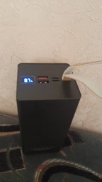Повербанк 50000 mah 22.5W Super Fast Charge 10024 з LED дисплеєм і швидкою зарядкою PD/QC 3 порта powerbank павербанк для телефона apple айфона iphone самсунг samsung роутера планшета універсальний з ліхтариком фото от покупателей 5