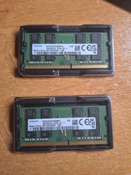 Оперативная память для ноутбука Samsung DDR4 32GB (2x16GB) 3200MHz SO-DIMM 2Rx8 PC4-3200AA (M471A2K43EB1-CWE)