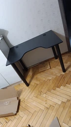 Геймерський комп'ютерний стіл Air чорний (розмір s: 102х69 см) фото від покупців 1