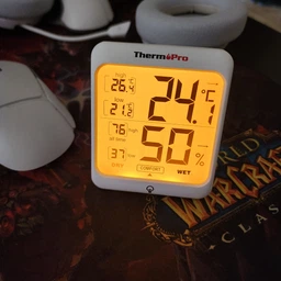 Цифровой термогигрометр ThermoPro TP53 для измерения температуры и влажности в комнате градусник