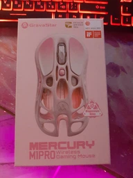 Миша GravaStar Mercury M1 Pro, magnesium alloy body, BT/WL/USB-A, RGB, Gunmetal Gray фото від покупців 9