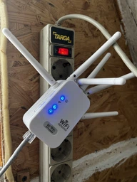Wi-Fi ретранслятор усилитель до 300м² для роутера 300Мб/с, двухдиапазонный 2.4G + 4G вай фай ретранслятор усилитель сигнала - WIFI повторитель с LAN портом - расширитель покрытия сети фото от покупателей 5