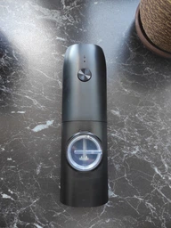 Электрическая мельница для специй с подсветкой, 1 шт. Electric Grinder Rechargeable для измельчения соли и перца, USB, черная фото от покупателей 1